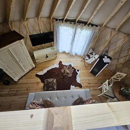 Luxusowa Jurta Z Widokiem Na Gory - Jacuzzi, Sauna, Split Ac, Private, Star View