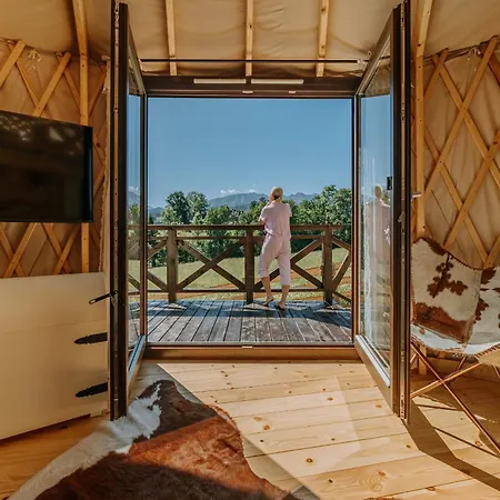 Luxusowa Jurta Z Widokiem Na Gory - Jacuzzi, Sauna, Split Ac, Private, Star View *
