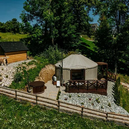 Luxusowa Jurta Z Widokiem Na Gory - Jacuzzi, Sauna, Split Ac, Private, Star View Prázdninový dům