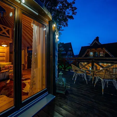 Luxusowa Jurta Z Widokiem Na Gory - Jacuzzi, Sauna, Split Ac, Private, Star View Dom wakacyjny Zakopane