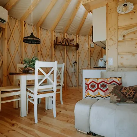 Luxusowa Jurta Z Widokiem Na Gory - Jacuzzi, Sauna, Split Ac, Private, Star View