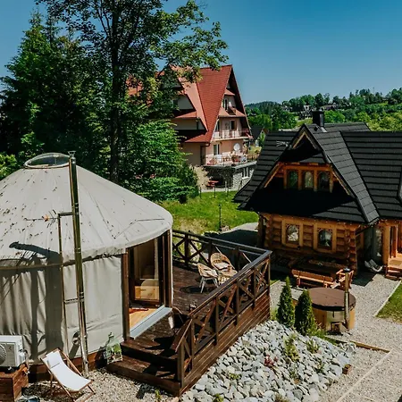 Luxusowa Jurta Z Widokiem Na Gory - Jacuzzi, Sauna, Split Ac, Private, Star View Zakopane