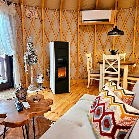 Luxusowa Jurta Z Widokiem Na Gory - Jacuzzi, Sauna, Split Ac, Private, Star View Zakopane